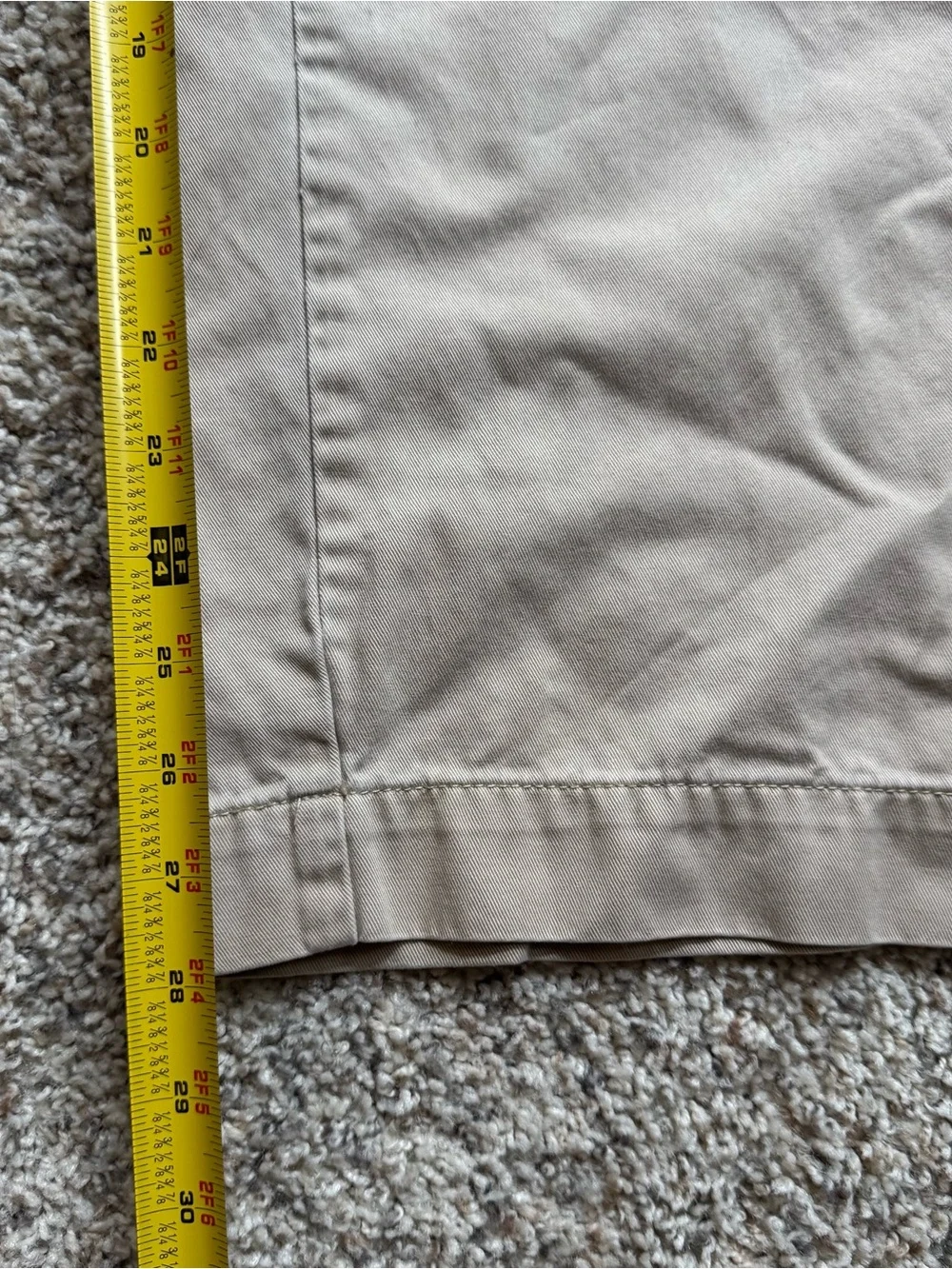 Polo Ralph Lauren Khaki Chino Pants Men’s 32x28 Classic Straight 100% Cotton